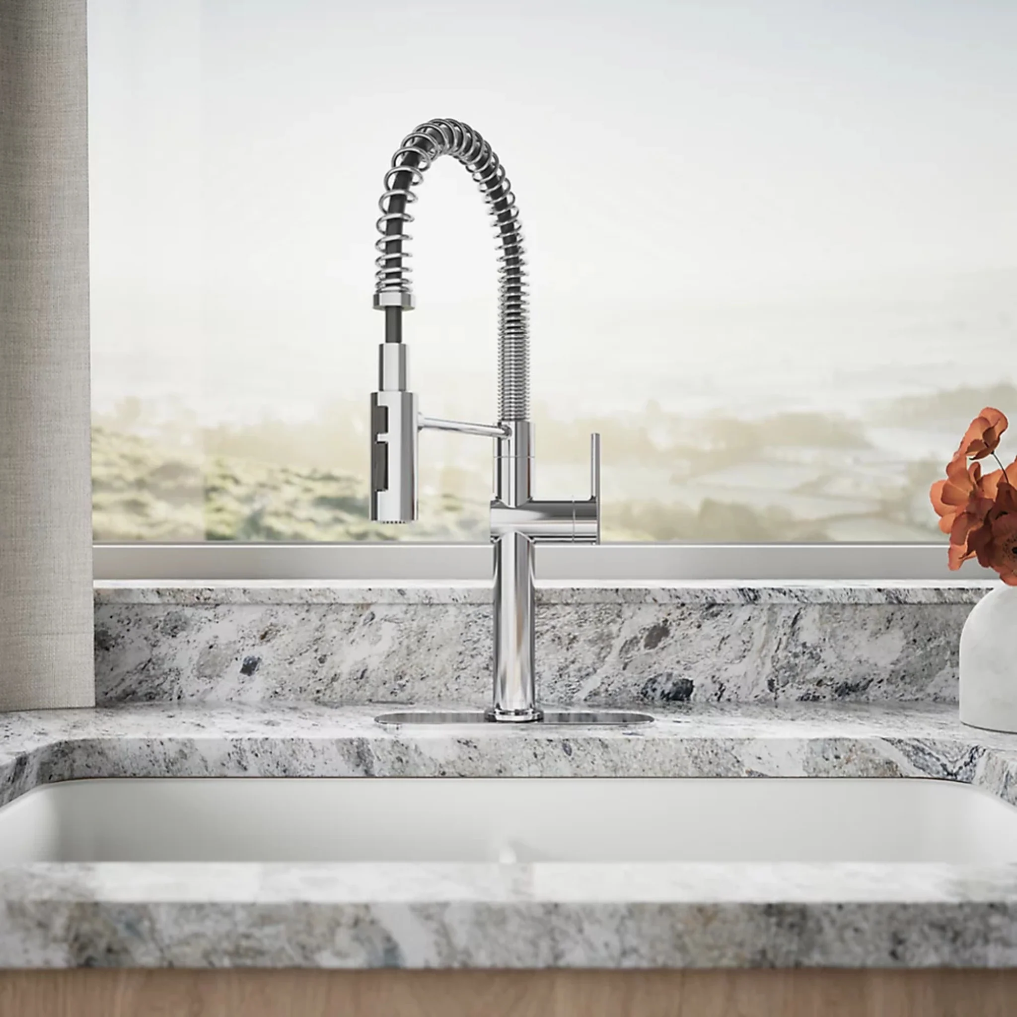 CRUE SEMI-PROFESSIONAL KITCHEN SINK FAUCET WITH THREE-FUNCTION SPRAYHEAD - Image 26