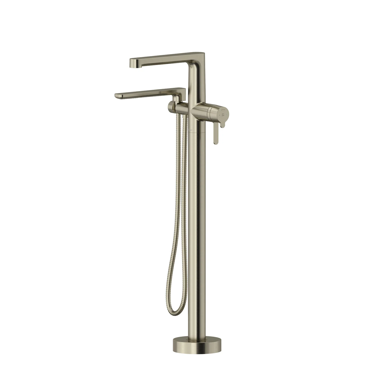 NIBI SINGLE HOLE FLOOR MOUNT TUB FILLER TRIM - Image 3
