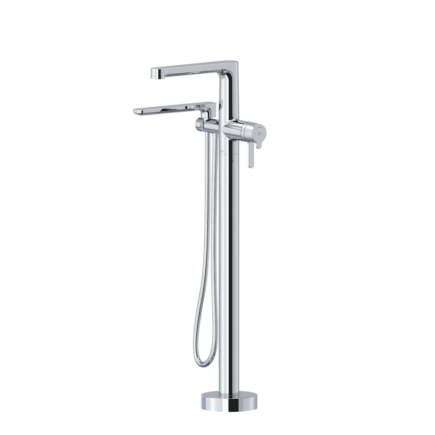 NIBI SINGLE HOLE FLOOR MOUNT TUB FILLER TRIM - Image 4