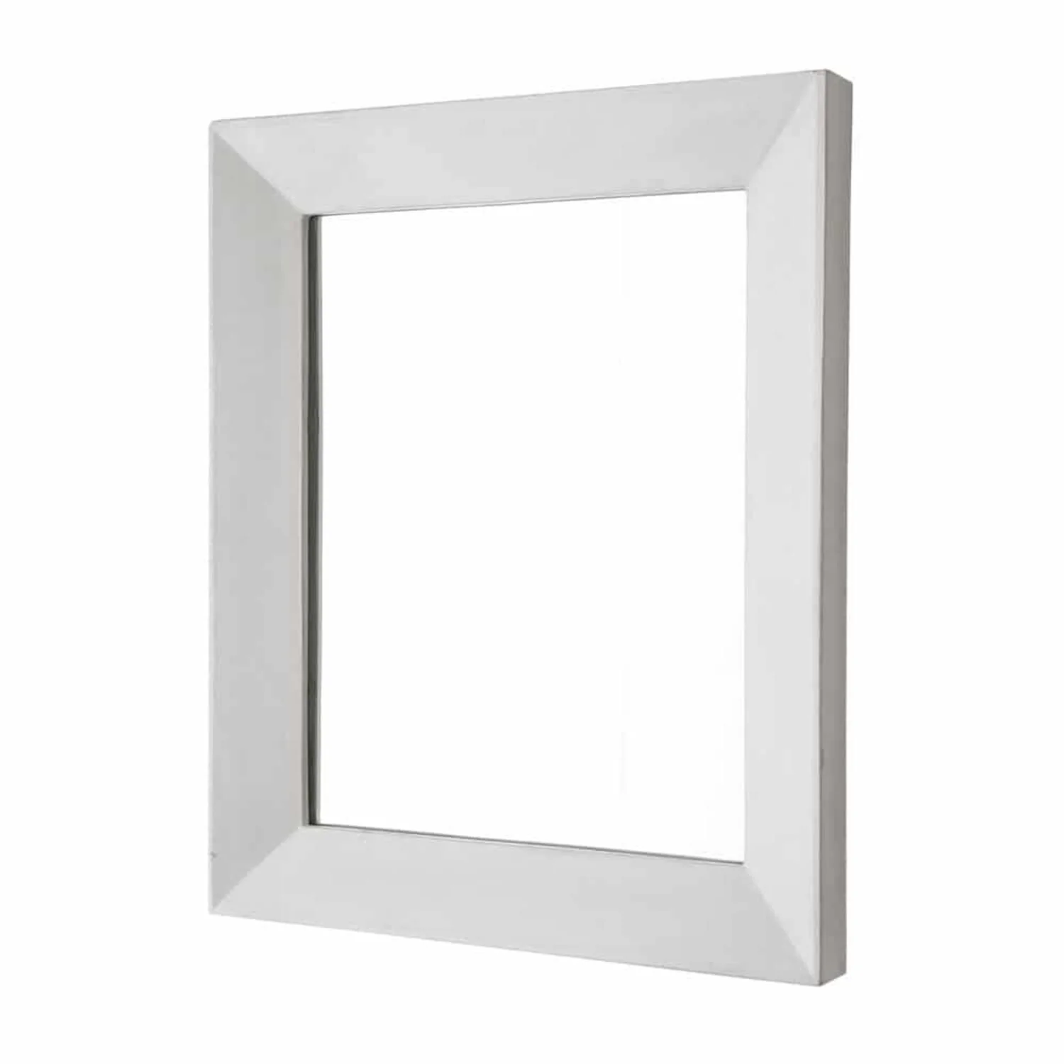 SMALL PORTOLA RECTANGLE CONCRETE MIRROR - Image 4