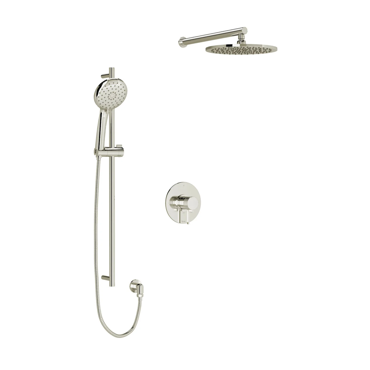 TENERIFE 1/2" THERMOSTATIC & PRESSURE BALANCE 3 FUNCTION SYSTEM TRIM WITH INTEGRATED VOLUME CONTROL - Image 4