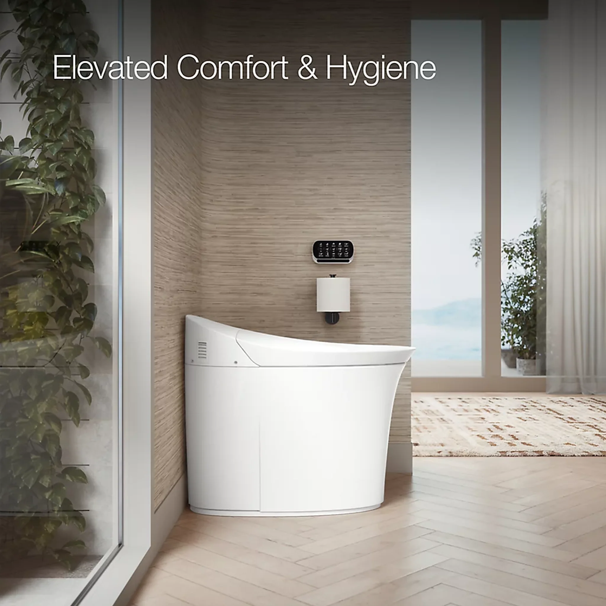 VEIL™ COMFORT HEIGHT INTELLIGENT COMPACT TOILET - Image 5