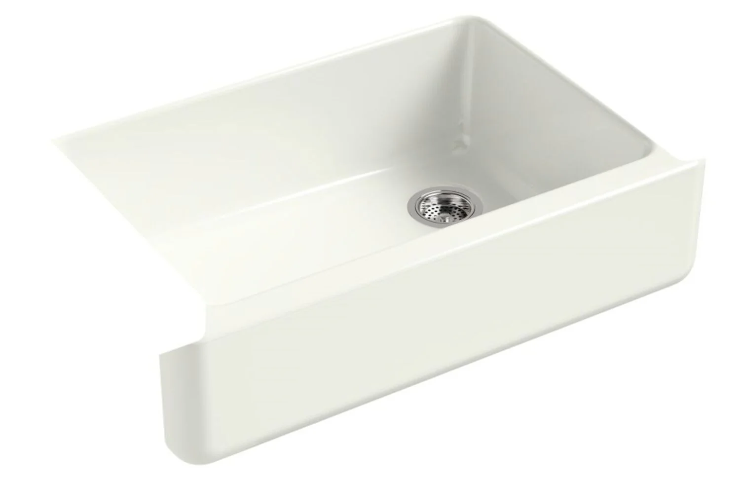 WHITEHAVEN® SELF-TRIMMING® 32-11/16 X 21-9/16 X 9-5/8 INCHES UNDER-MOUNT SINGLE-BOWL SINK WITH TALL APRON - Image 5